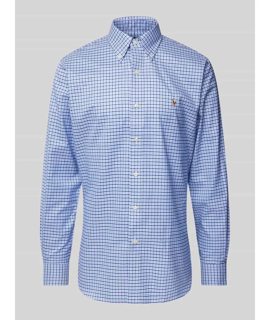 obrazek 1 Koszula casualowa o kroju regular fit z kołnierzykiem typu button down