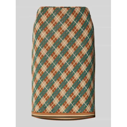 Zdjęcie Spódnica o długości do kolan z elastycznym pasem