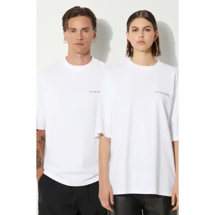 Zdjęcie Filling Pieces t-shirt bawełniany Boxy kolor biały gładki 74413781901