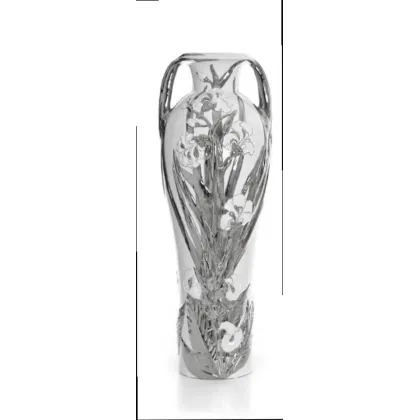 Picture Stylish decorative ceramic amphora in baroque style - Ceramiche ML