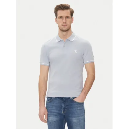 Zdjęcie Calvin Klein Jeans Polo J30J315603 Niebieski Slim Fit