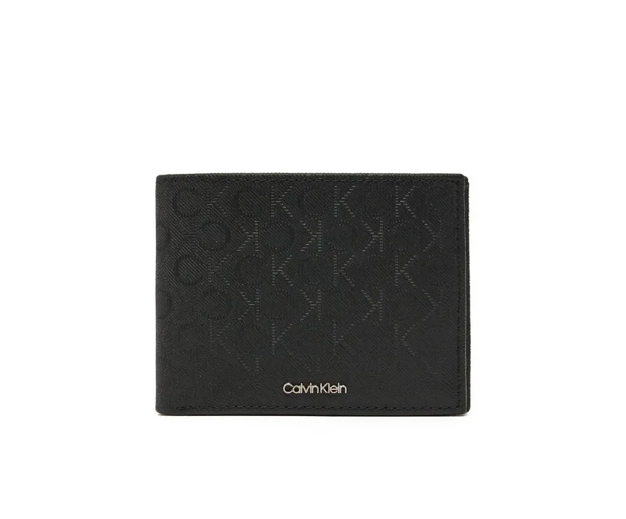 obrazek 1 Calvin Klein Duży Portfel Męski Trifold 10Cc W/Coin K50K512684 Czarny