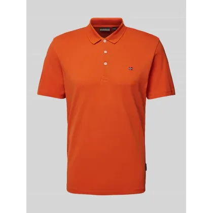 Zdjęcie Koszulka polo o kroju slim fit z wyhaftowanym logo model ‘EALIS’