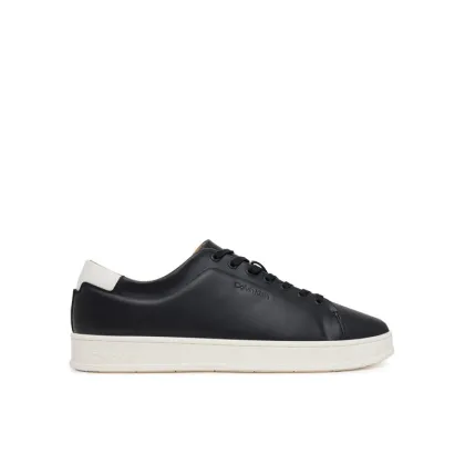 Zdjęcie Calvin Klein Sneakersy Pure Low Laceup Cupsole Hf Lth HM0HM01859 Czarny