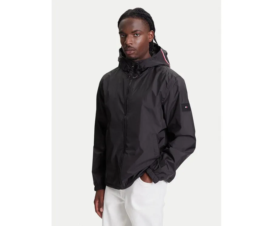 obrazek 1 Tommy Hilfiger Kurtka przejściowa MW0MW40225 Czarny Regular Fit
