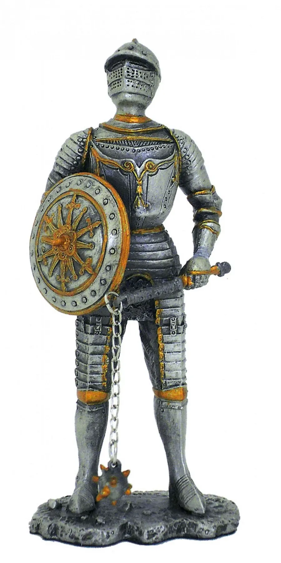 obrazek 1 Fantastyczna figurka opancerzonego rycerza - h. 11 cm