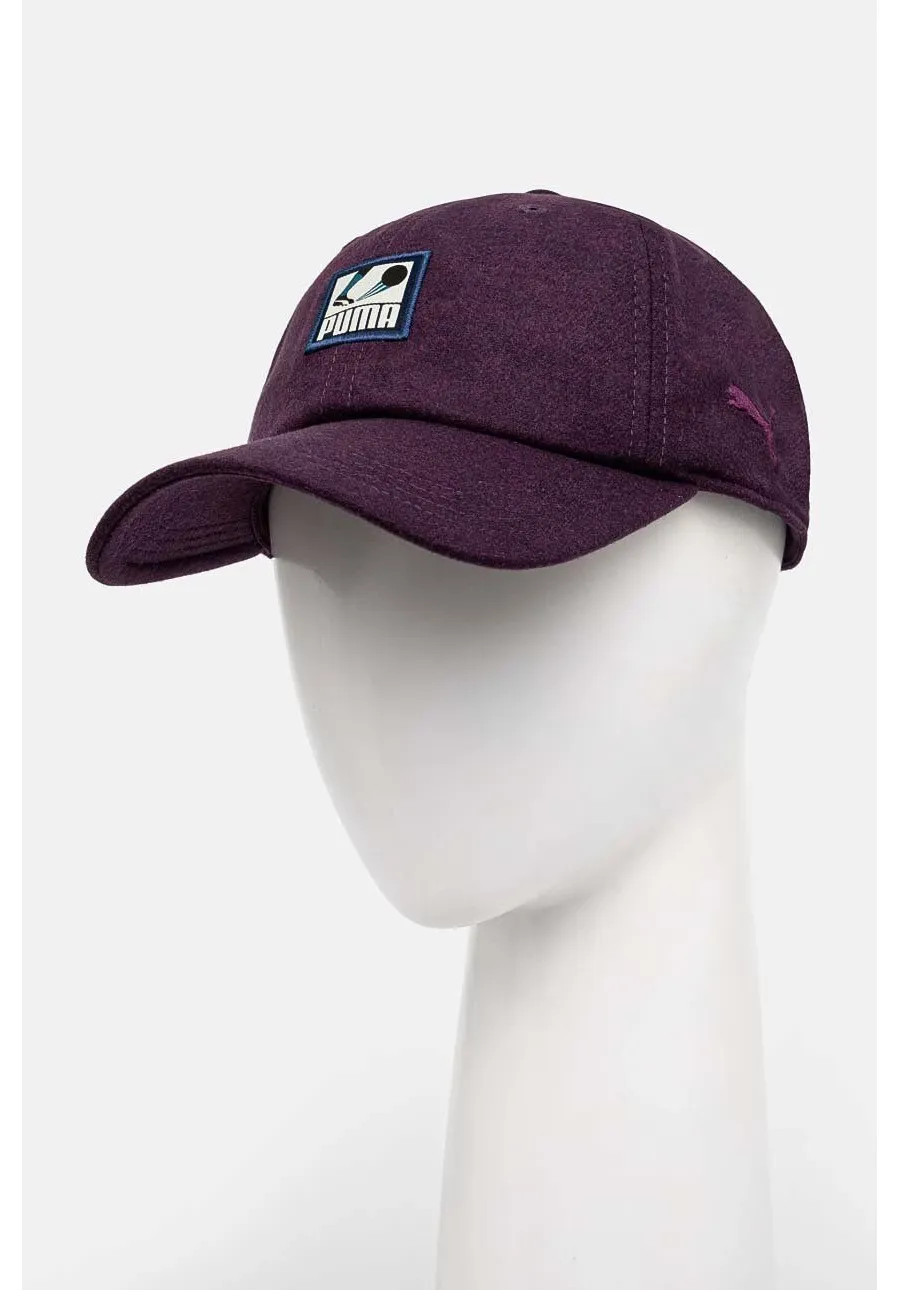 obrazek 1 Puma czapka z daszkiem Classics Graphic Dad Cap kolor fioletowy z aplikacją 025490