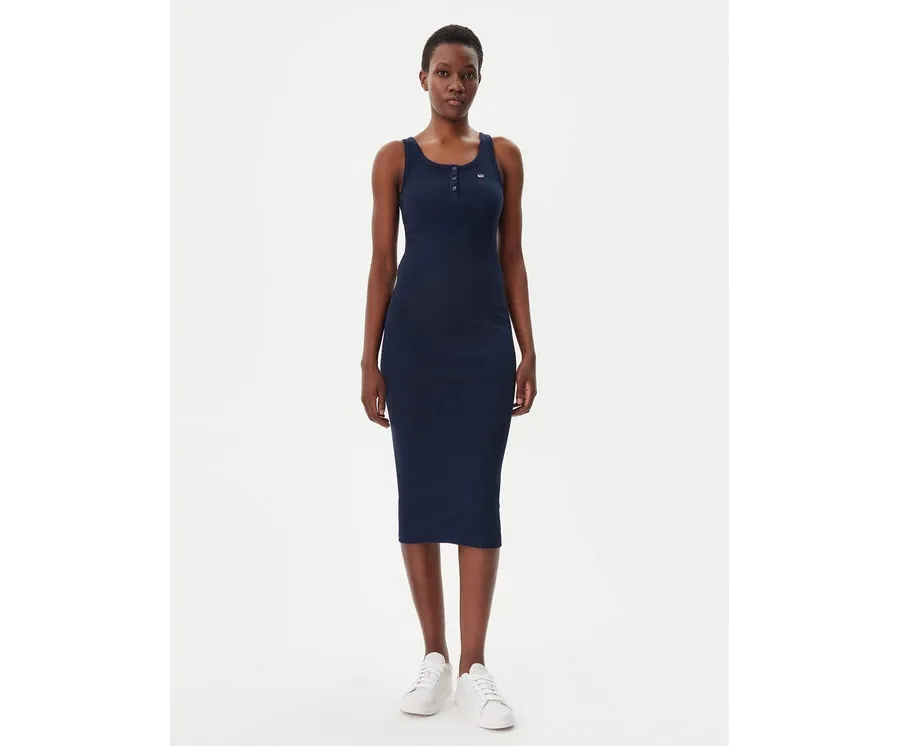obrazek 1 Tommy Jeans Sukienka codzienna DW0DW19477 Granatowy Slim Fit