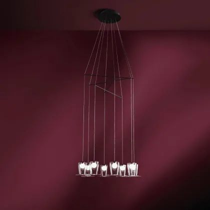 Zdjęcie Włoskie oświetlenie do domu - lampa wisząca Maryon 8