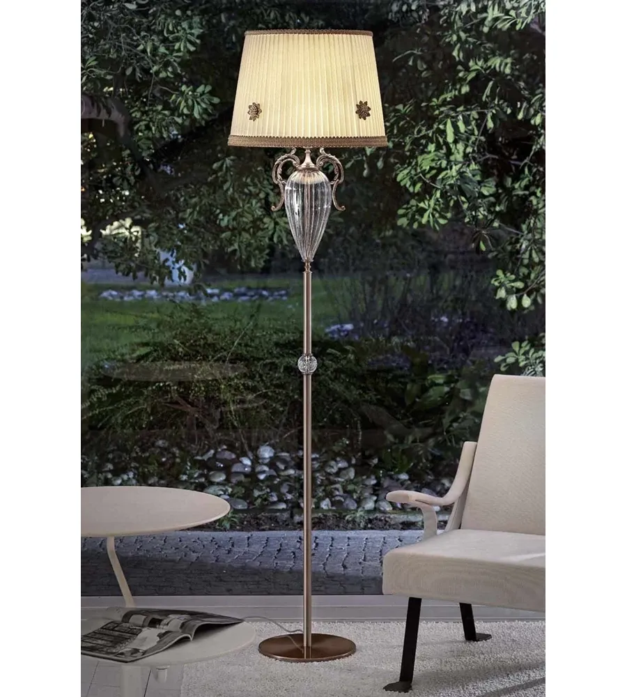 obrazek 1 Awangardowa lampa stojąca do luksusowych wnętrz