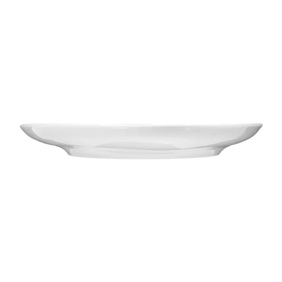 obrazek 2 Biały trójkątny talerz obiadowy 25,5 cm w stylu nowoczesnym - Seltmann Weiden