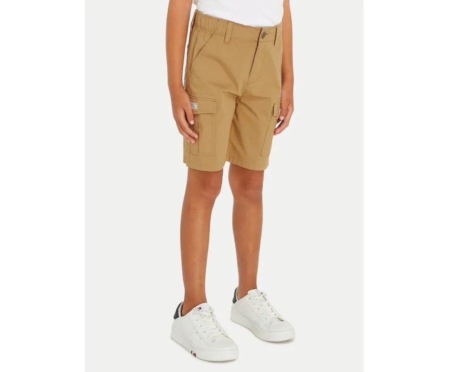 obrazek 1 Tommy Hilfiger Szorty materiałowe KB0KB08799 Beżowy Straight Fit