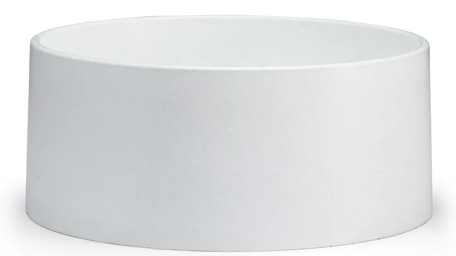 obrazek 2 Nowoczesna umywalka 40 cm COLUMBA BASIC, bez przelewu – naturalny, bez dekoru, bez lakieru