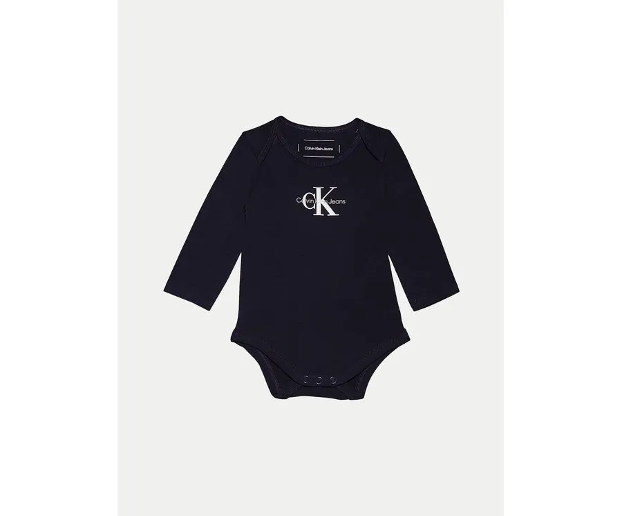 obrazek 1 Calvin Klein Jeans Body dziecięce IN0IN00033 Granatowy Regular Fit