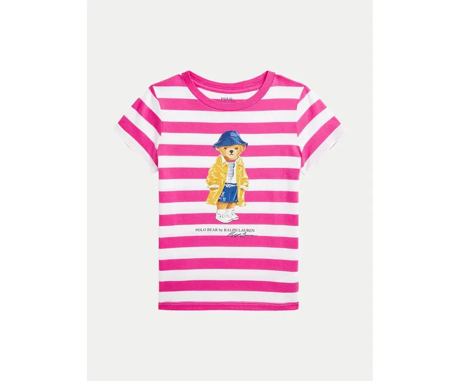 obrazek 1 Polo Ralph Lauren T-Shirt 312957378001 Różowy Regular Fit