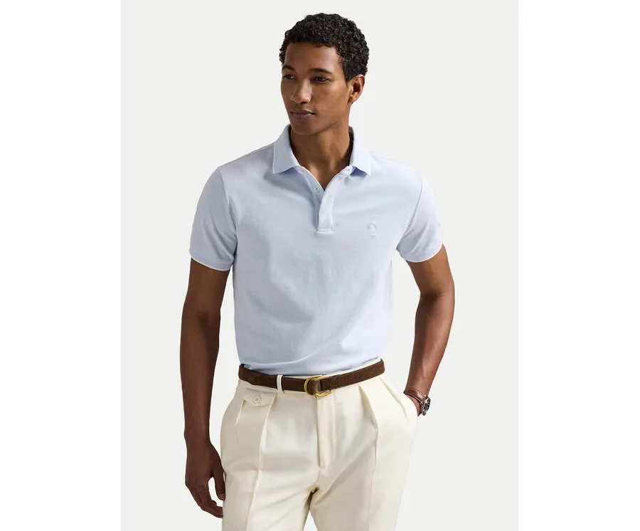 obrazek 1 Polo Ralph Lauren Polo 710963494004 Błękitny Custom Slim Fit
