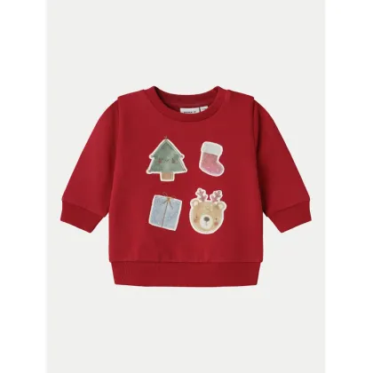 Zdjęcie NAME IT Bluza 13234491 Czerwony Regular Fit