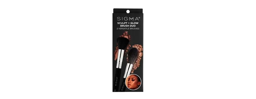 obrazek 1 Sigma Beauty Sculpt + Glow Brush Duo Zestaw pędzli 1 szt.