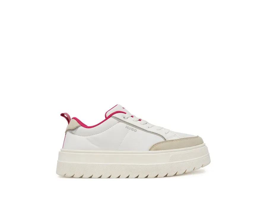 obrazek 1 HUGO Sneakersy Lyssa Tenn 50536343 Biały