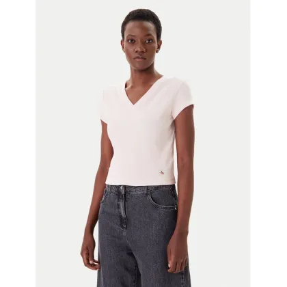Zdjęcie Calvin Klein Jeans T-Shirt LV047C910G Różowy Regular Fit
