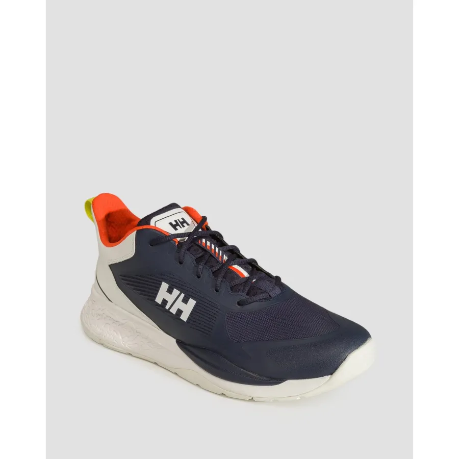 obrazek 1 Granatowo-białe Buty żeglarskie Męskie Helly Hansen Foil Ac-37 Low