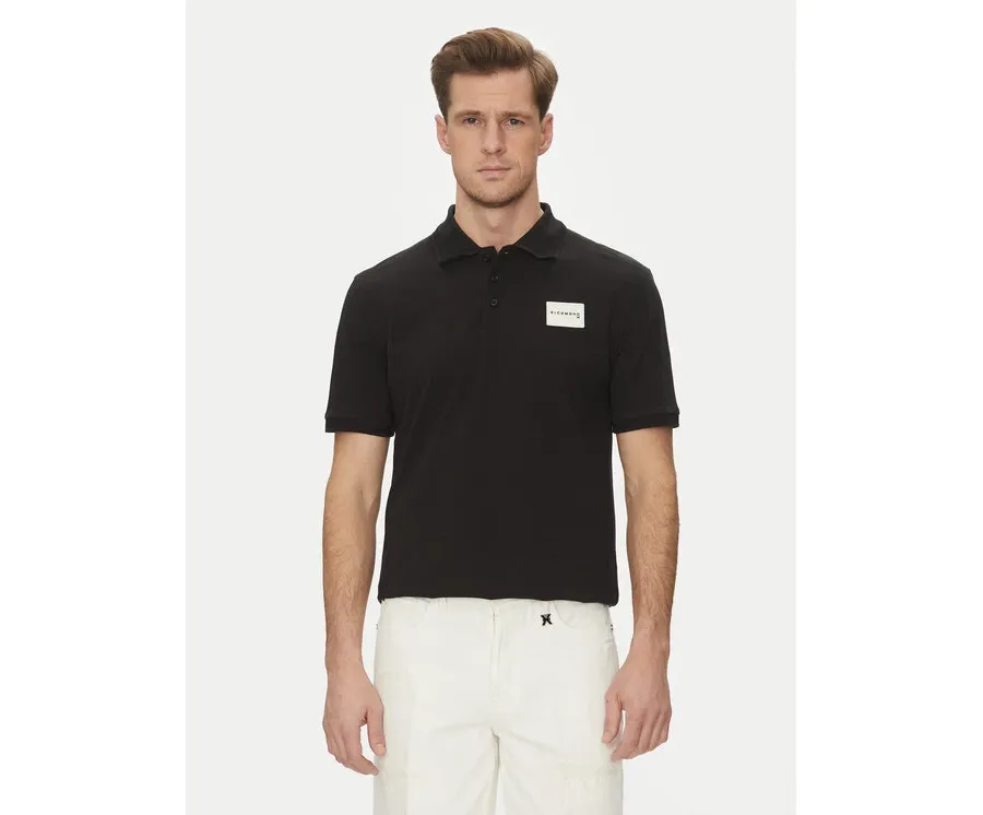 obrazek 1 Richmond X Polo UMP25170PO Czarny Regular Fit