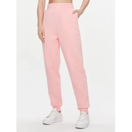 Zdjęcie Puma Spodnie dresowe Ess+ Embroidery 670007 Różowy Regular Fit