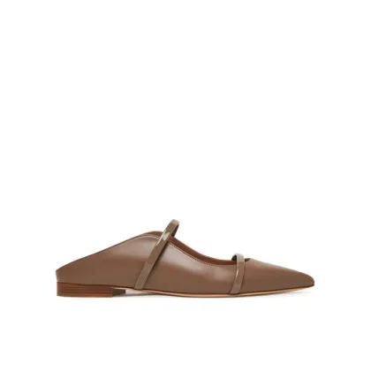 Zdjęcie MALONE SOULIERS Klapki Maureen Flat 328 Brązowy
