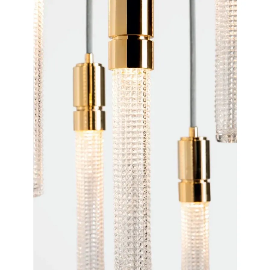 obrazek 3 Ekskluzywna lampa wisząca Ducale Flute Down z Włoch