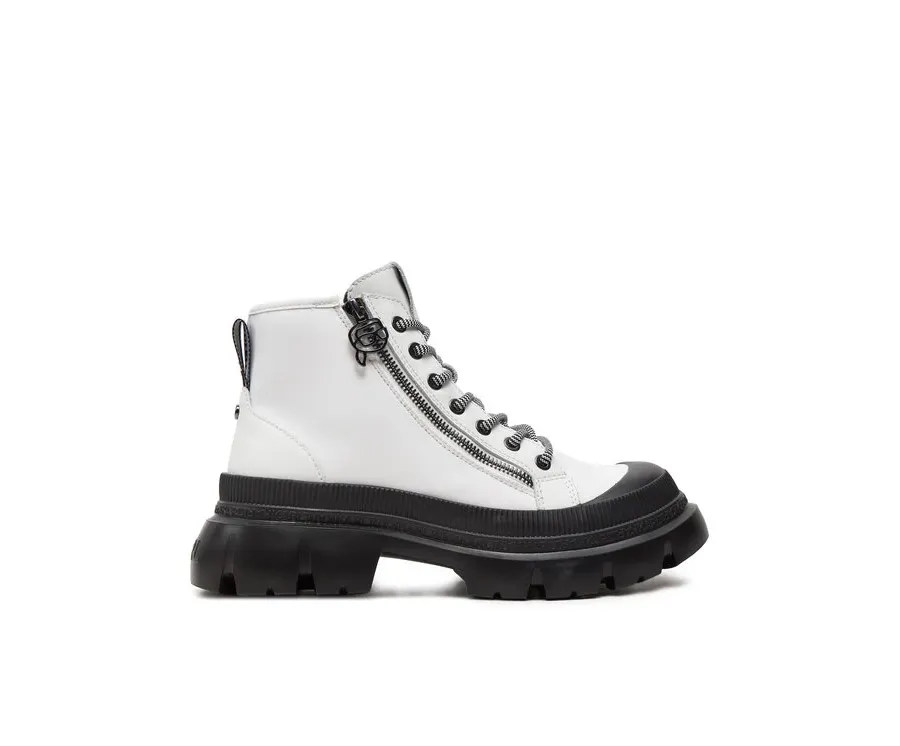 obrazek 1 KARL LAGERFELD Trapery Trekka KL43536 Biały