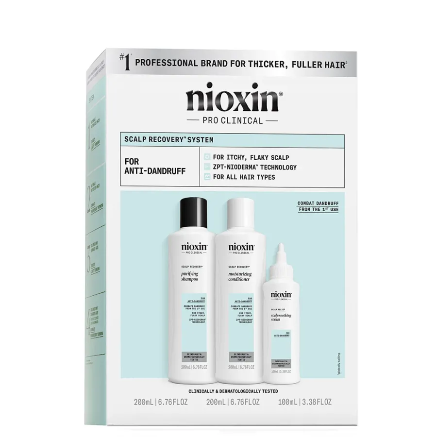obrazek 1 Nioxin Scalp Recovery, System przeciwłupieżowy do swędzącej skóry głowy