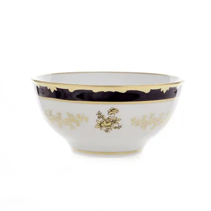 Zdjęcie Pięknie zdobiona misa z porcelany