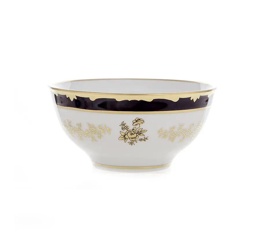 obrazek 1 Pięknie zdobiona misa z porcelany