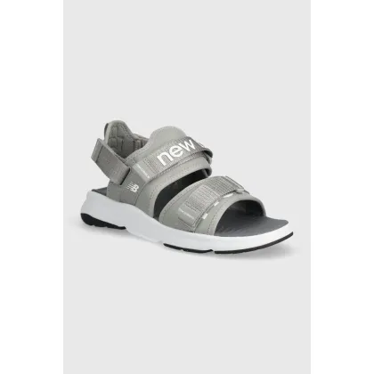 Zdjęcie New Balance sandały męskie kolor szary SUA750C3