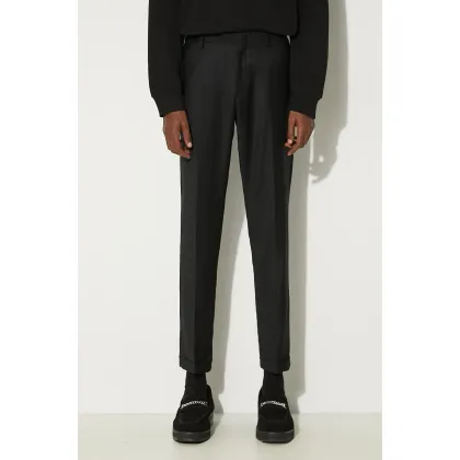 Zdjęcie Paul Smith spodnie wełniane kolor czarny w fasonie chinos M1R-150M-N00109