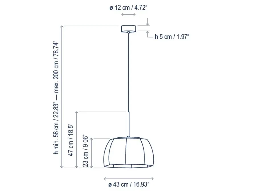 obrazek 4 Oryginalna lampa wisząca o niepowtarzalnym klimacie