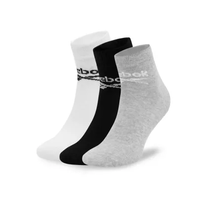 Zdjęcie Reebok Zestaw 3 par wysokich skarpet unisex R0429-SS24 (3-pack) Kolorowy