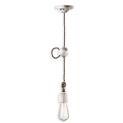 Zdjęcie Minimalistyczna w formie włoska lampa wisząca w stylu vintage