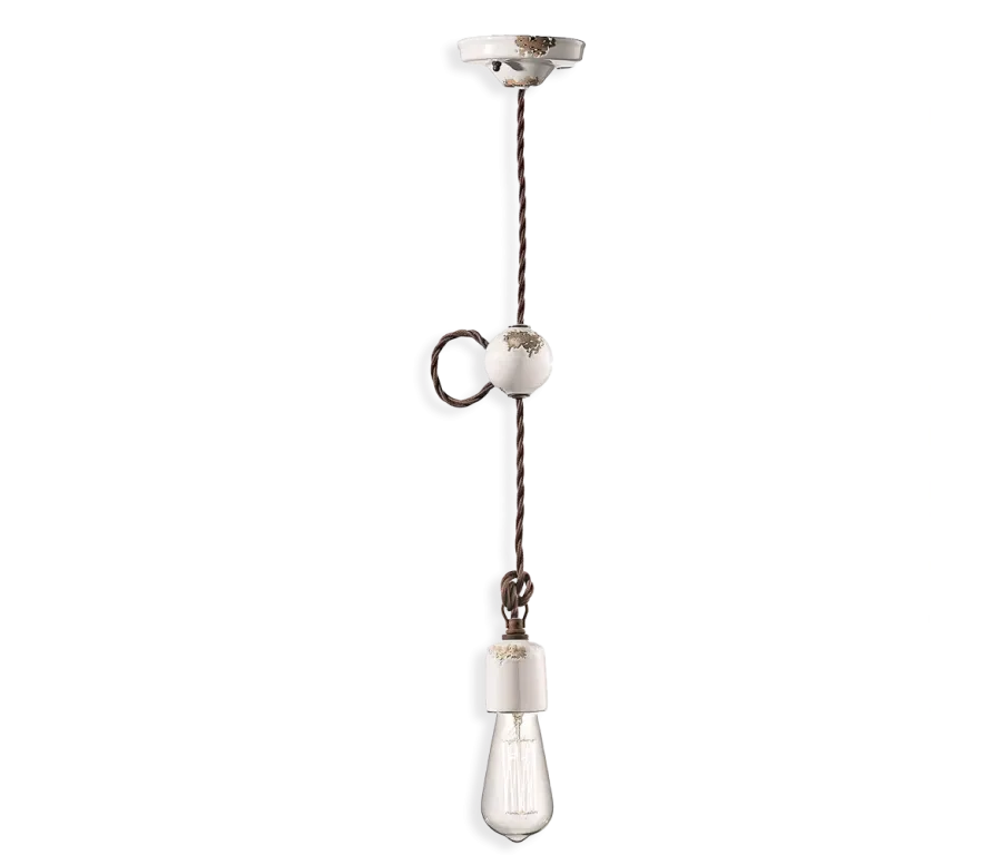 obrazek 1 Minimalistyczna w formie włoska lampa wisząca w stylu vintage