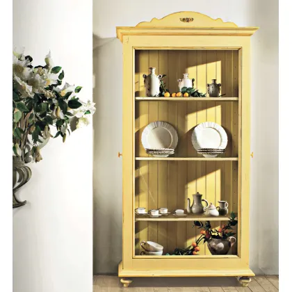 Zdjęcie Gustowna wykonana z drewna witryna prowansalska - Interiors Italia