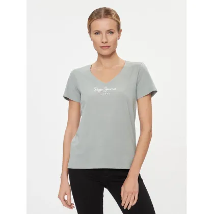 Zdjęcie Pepe Jeans T-Shirt Wendy PL505482 Zielony Regular Fit