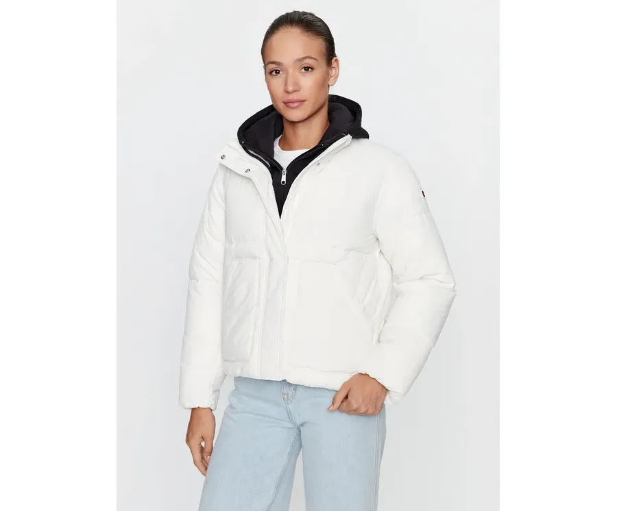 obrazek 1 Champion Kurtka przejściowa Jacket 116922 Écru Custom Fit