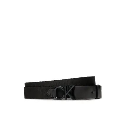 Zdjęcie Calvin Klein Pasek Męski Ck Metal Minimal Webbing 30Mm K50K511566 Czarny