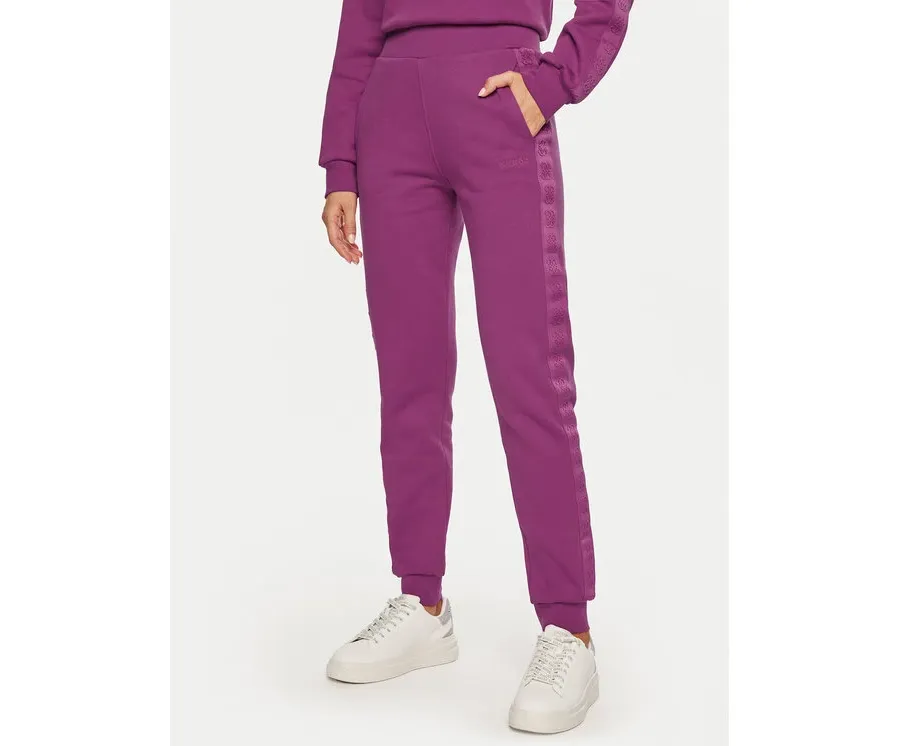 obrazek 1 Guess Spodnie dresowe V4BB00 KC5O0 Fioletowy Regular Fit