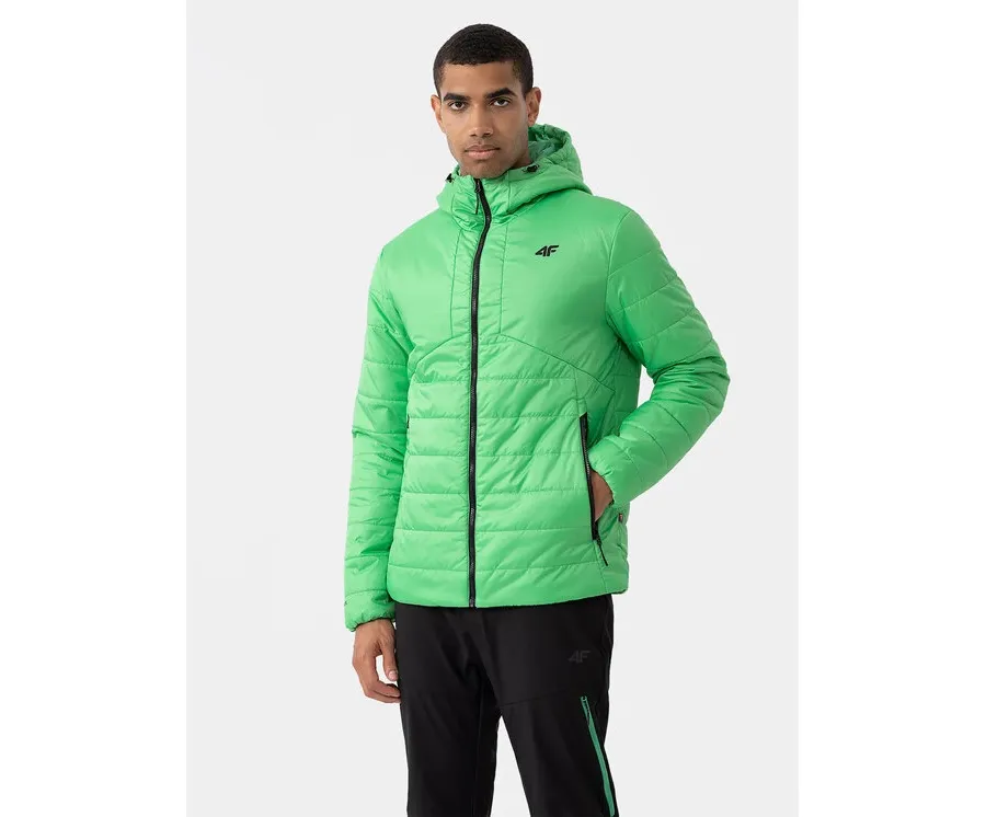 obrazek 1 4F Kurtka zimowa 4FAW23TDJAM245 Zielony Regular Fit