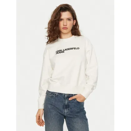 Zdjęcie Karl Lagerfeld Jeans Bluza A1W20005 Biały Regular Fit