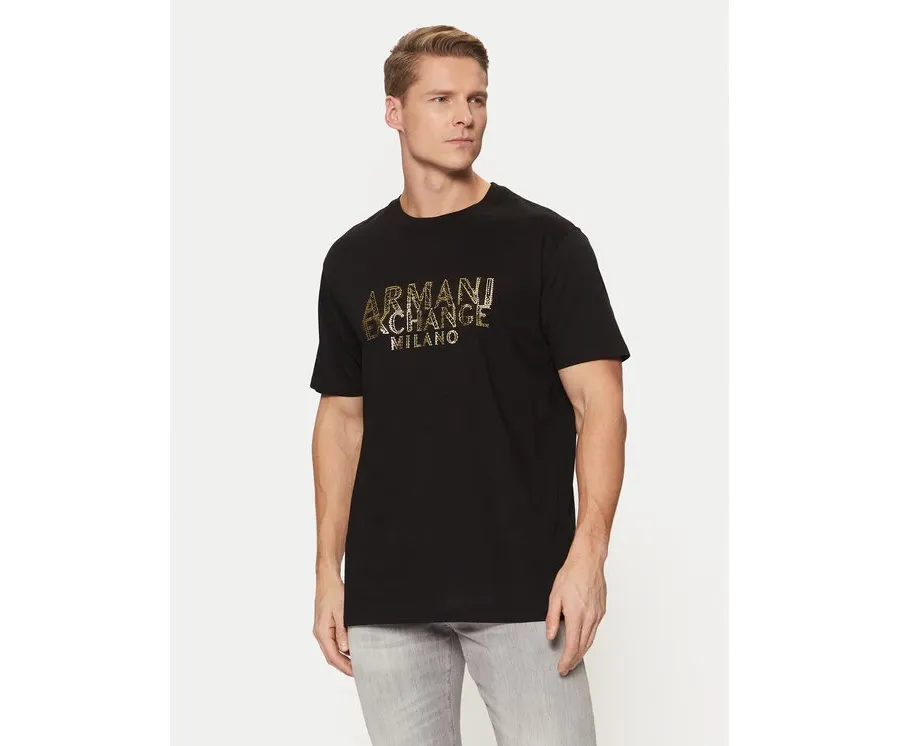 obrazek 1 Armani Exchange T-Shirt XM000326 AF10364 UC001 Czarny Regular Fit