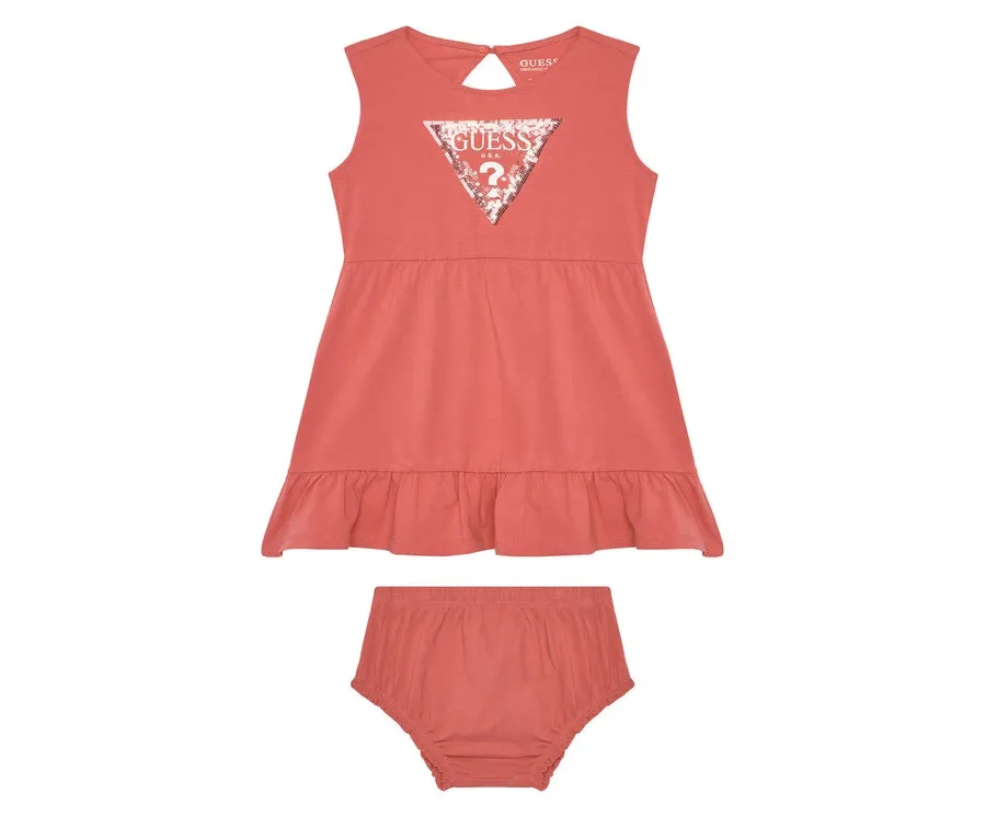 obrazek 1 Guess Sukienka codzienna A5GK06 K6YW4 Pomarańczowy Regular Fit