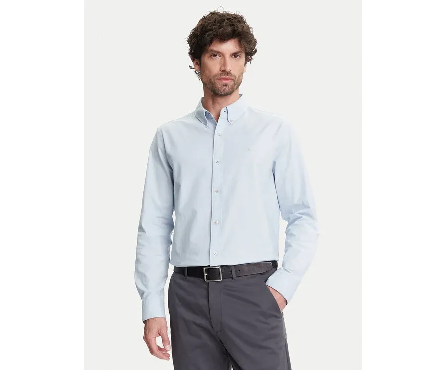 obrazek 1 Calvin Klein Jeans Koszula LV040EM125 Błękitny Regular Fit