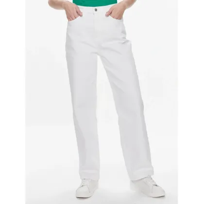 Zdjęcie Tommy Hilfiger Jeansy WW0WW41319 Biały Straight Fit
